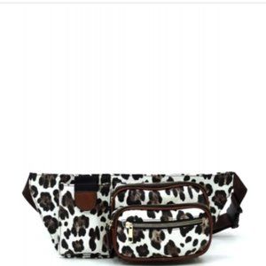 NEW - Snow Leopard Fanny pack